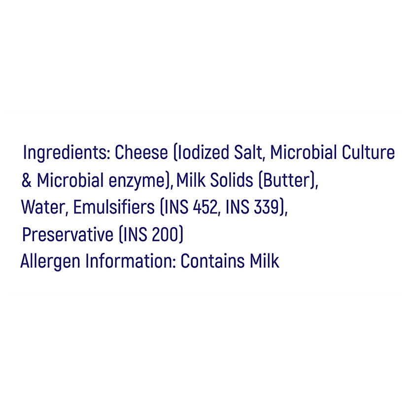 Milky Mist Cheese Slice, Rich In Protein, Calcium, Enhance Taste & Flavour, 100 G (5 Slices) view 3