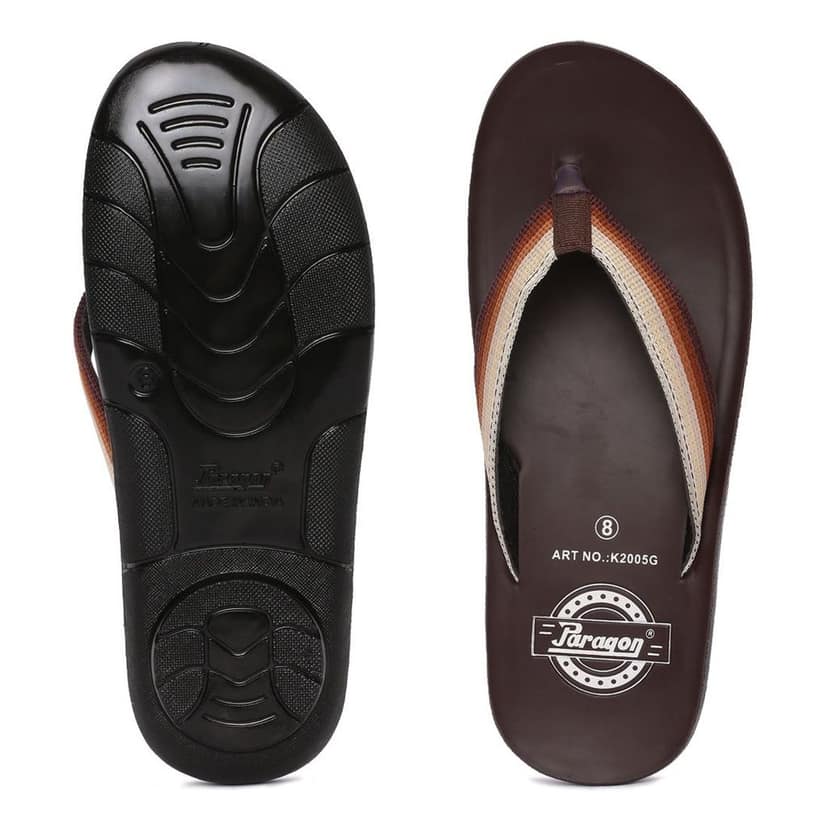 Paragon Vertex Men's Brown Slippers view 4