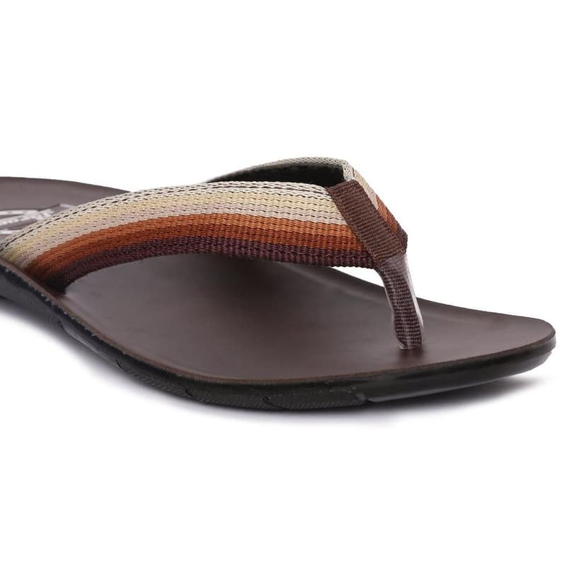 Paragon Vertex Men's Brown Slippers view 6
