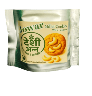 Cashew (Kaju) Jowar Cookies