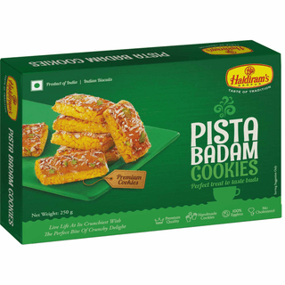 Haldiram's Nagpur Pista Badam Cookies - 250 gm