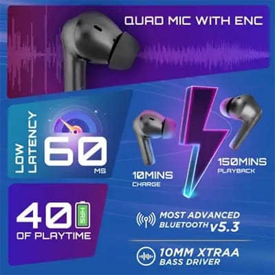 Fastrack FPods FS100 Wireless Earbuds view 7