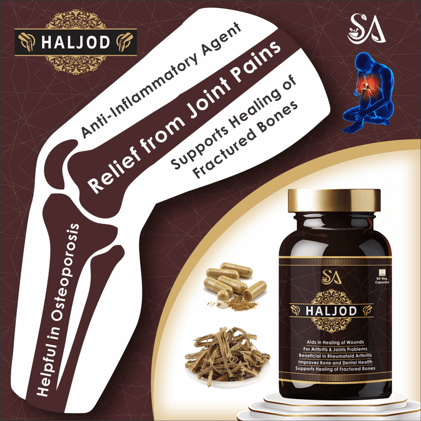 HALJOD(Natural/Herbal for Daily Immunity & Resistance to Infections, Bone & Joint Wellness, Decreasing Workout Post Injuries) view 2