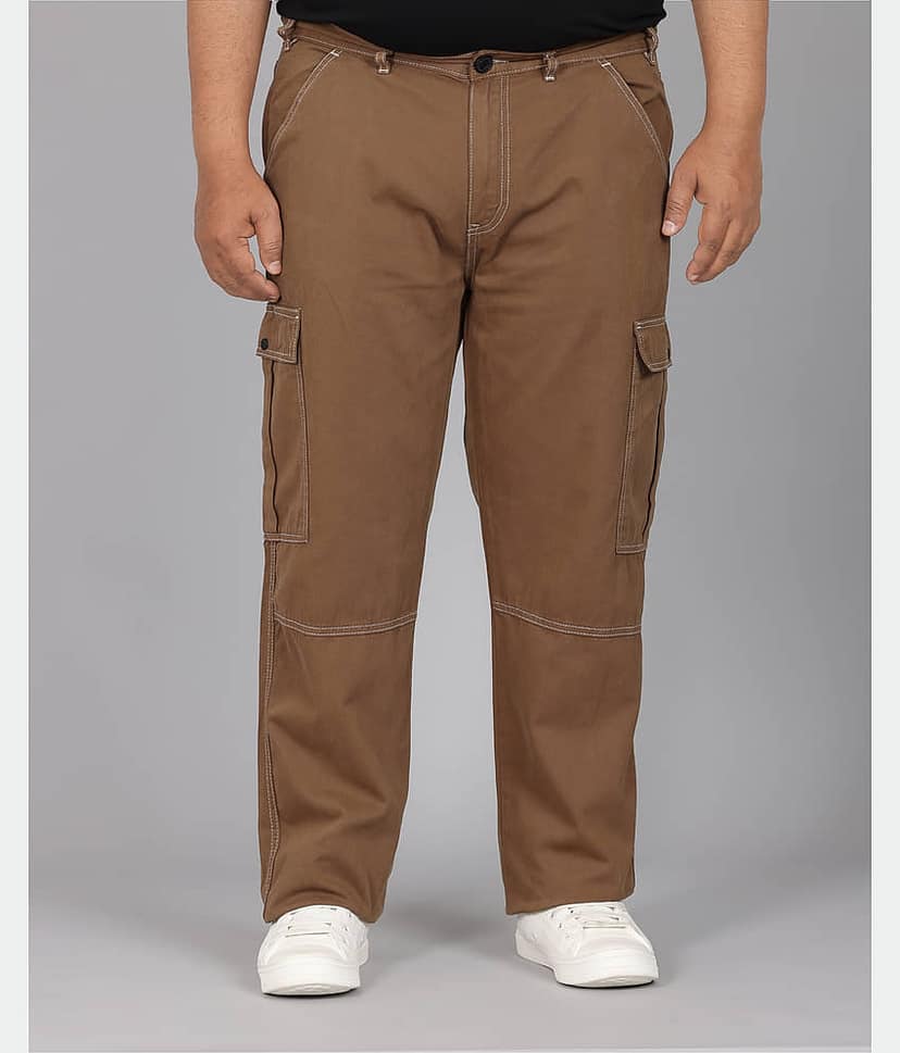 Bene Kleed Relax Men's Cargos - Brown ( Pack of 1 )