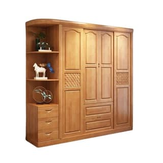Wood Designer Wooden Wardrobe