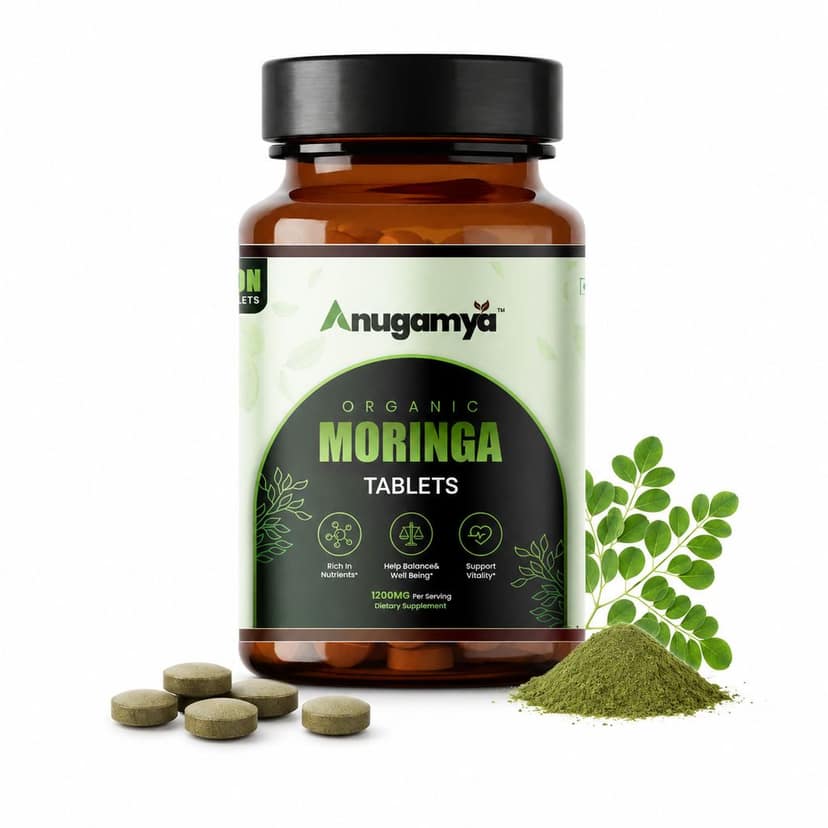 ORGANIC MORINGA TABLETS 600 MG 60 PACK