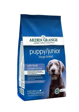 Arden Grange Large Breed Junior Puppy Pellet Dog Food, Chicken Flavor, 2 Kg, 1 Count