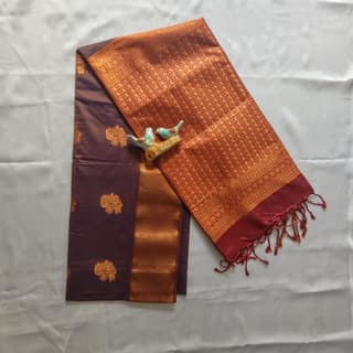 Vastrakala Style Wedding Soft Silk Saree with Blouse