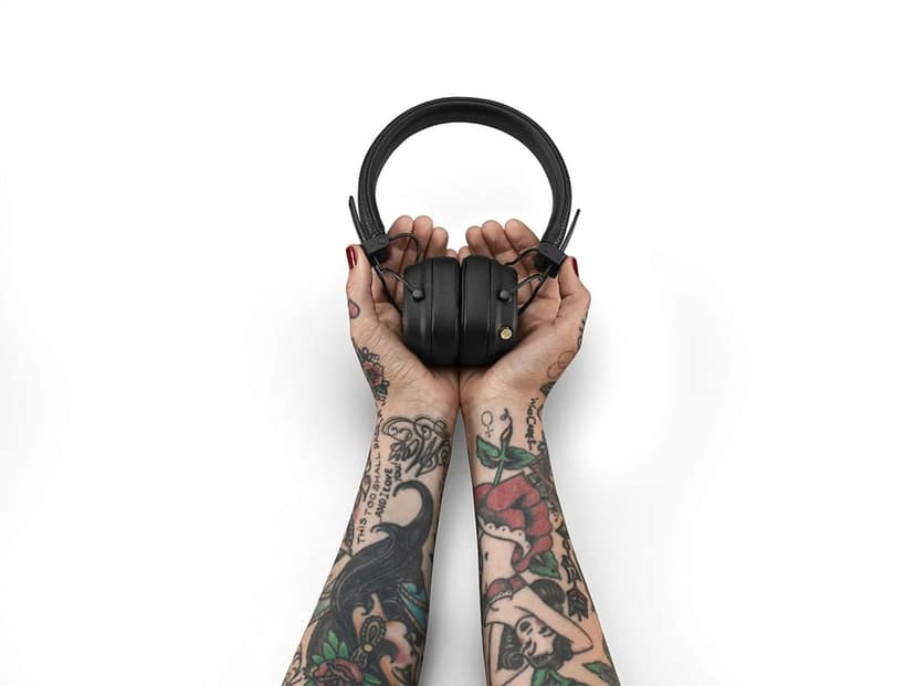 Marshall Major IV Wireless Bluetooth On Ear Headphone with Mic view 2