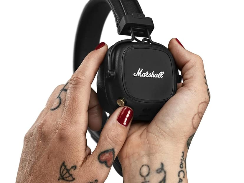 Marshall Major IV Wireless Bluetooth On Ear Headphone with Mic view 3