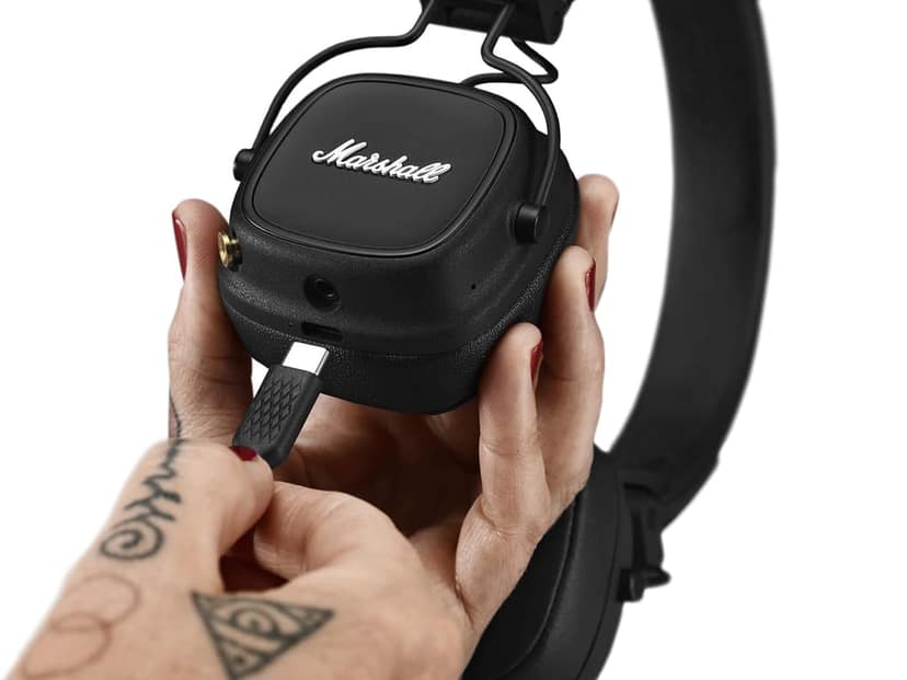 Marshall Major IV Wireless Bluetooth On Ear Headphone with Mic view 4