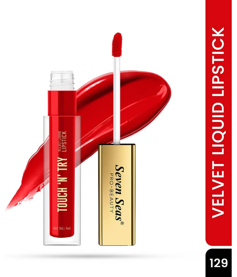 Seven Seas Longwear Raspberry Pink Matte Finish Lipstick, 4ml