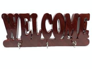 Beautiful Plastic Key Holder/Best for Home Decor/Welcome Key Holder/Hanging for Home Decorative Gifts