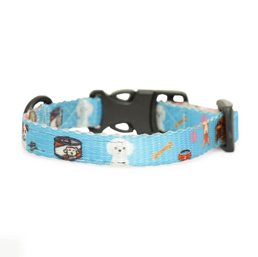 Fashion Nylon Printed Dog Collar For Puppy, Rabbit & Cat view 2