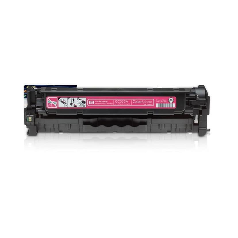 HP 304A Magenta Original LaserJet Toner Cartridge (CC533A) view 3