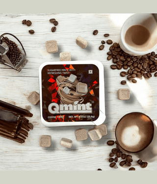 Qmint Coffee Twist Pocket Pack, 25.6 gm