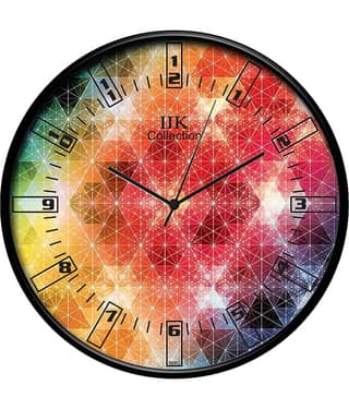 IIK COLLECTION - Circular Analog Wall Clock