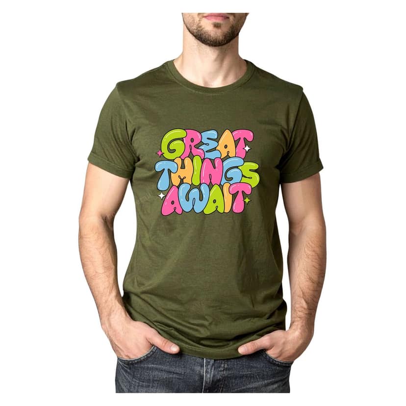 Trishoolin Typography Theme T-Shirt | Design 10204MB | Cotton Regular Fit | Crew Neck / Round Neck Half Sleeve | Pack of 1