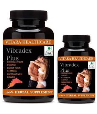 Hindustan Herbal vibradex plus 60 no.s Capsule Pack of 2