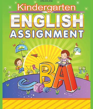 Kindergarten English Assignment - Early Learning Book
