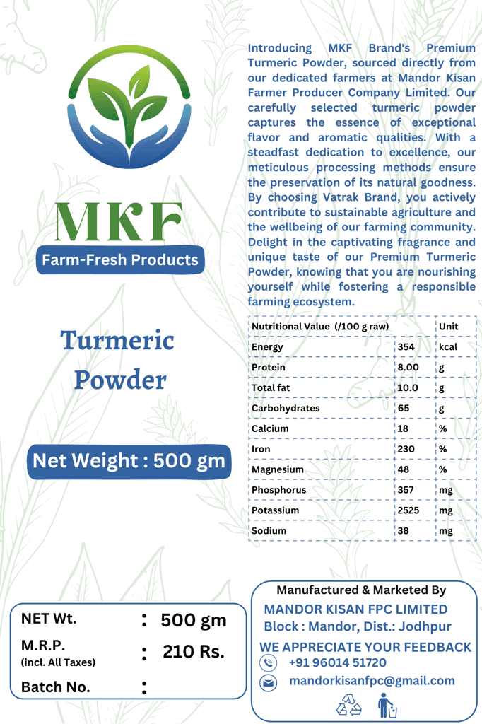 MKF - Premium Turmeric Powder | Pack of 2 view 4