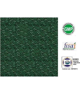 BioMed Empty Gelatin Capsules 1 Green 1000 Capsule 1000 no.s