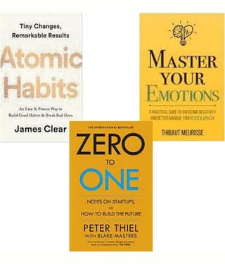 Atomic Habits + Master Your Emotions + Deep Work