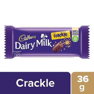 Cadbury Dairy Milk Crackle Chocolate Bar, 36 G