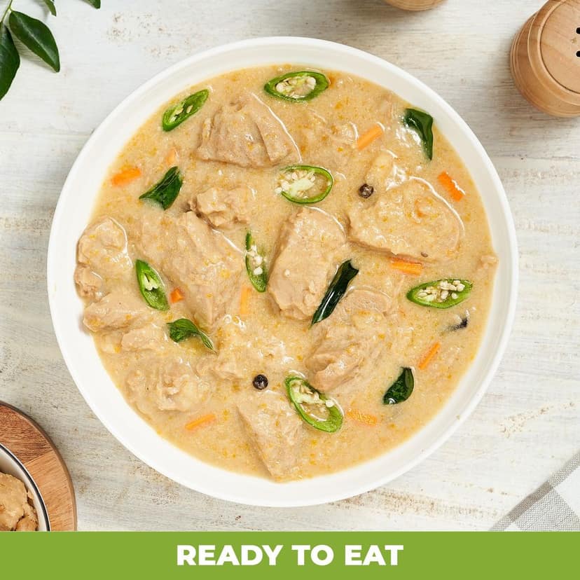 Greenmeat Veg Stew | Plant based & Vegetarian Meat Substitute | Ready to Eat | 250g view 5