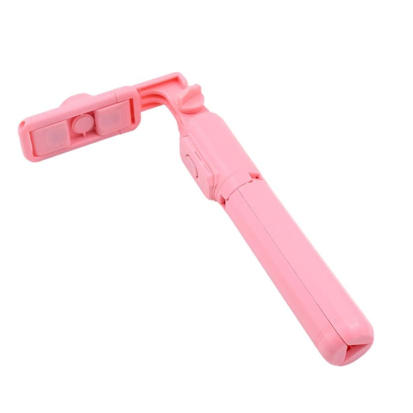 Portable Foldable Selfie Stick with Remote Control, 3-Axis Tripod Hand Stabilizer for Smartphones, TikTok Vlog YouTuber Video Recording (1 Pc) view 4