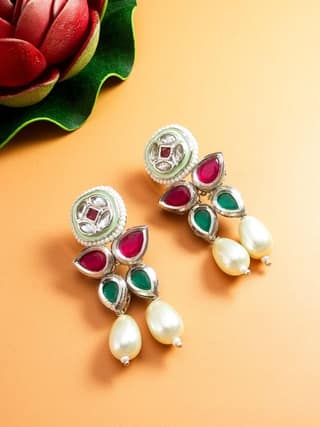 Morison Golden Lotus Earrings Symbol of Purity and Enlightenment