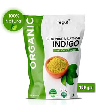 TUGET 100% Pure Indigo Powder for Hair Organic Henna 100 g