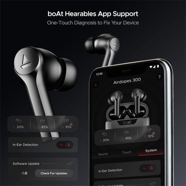 boAt Airdopes 300 Wireless Earbuds view 2