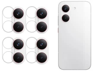 ISAAK Back Camera Lens Protector compatible for POCO X8 Pro Max 5G (Pack of 4)