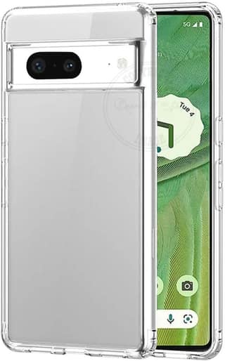 PLUGTECH TPU Ultra Hybrid Clear Camera Protection Back Cover Case for Google Pixel 7
