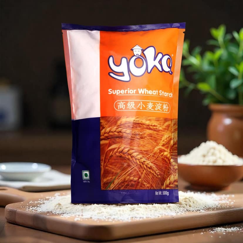 YOKA Wheat Starch | Fine & Smooth Wheat Starch for Asian Cooking, Sauces, Noodles & Baking | Premium Quality view 4