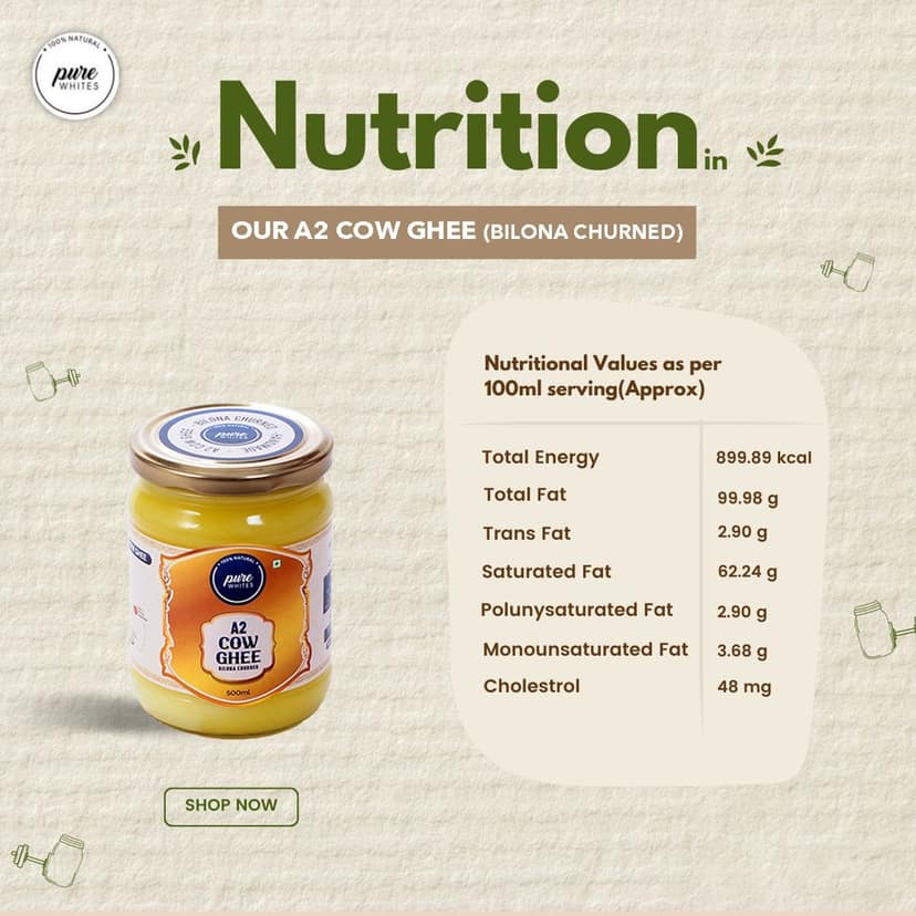 A2 Cow Ghee - Bilona Churned view 4