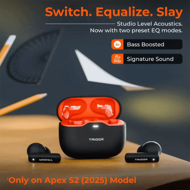 TRIGGR Apex S2 Earbuds with Dual Pairing view 3