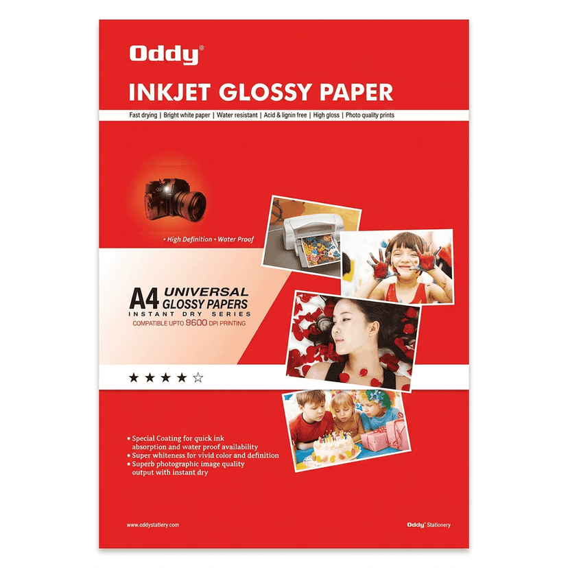 Oddy Inkjet Glossy Paper A4 size
