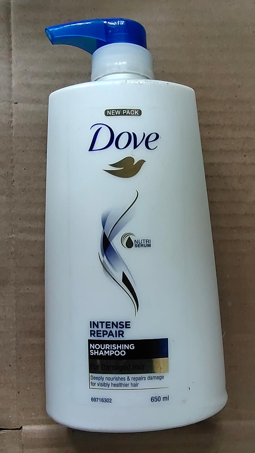 Dove hair shampoo intense repair