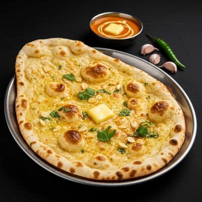 Butter Garlic Naan (Special)