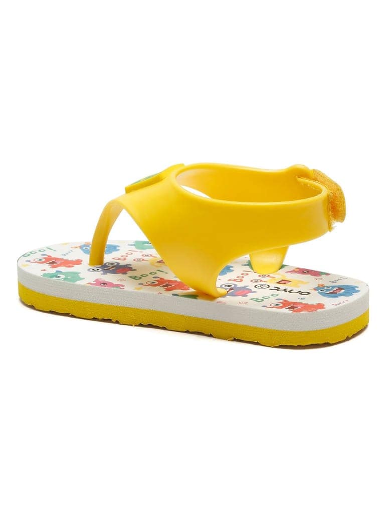 Premium Monster Candy Flipflops - Yellow (Unisex) view 6