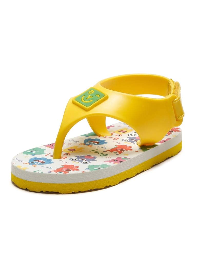 Premium Monster Candy Flipflops - Yellow (Unisex) view 7