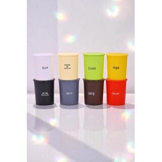 (Pack of 8) Kitchen Storage Spice Boxes for Kitchen Plastic Containers Set Spice Jars Kitchen Storage Masala Storage Organizer Containers Boxes 300 ML Each (Multicolor) view 4