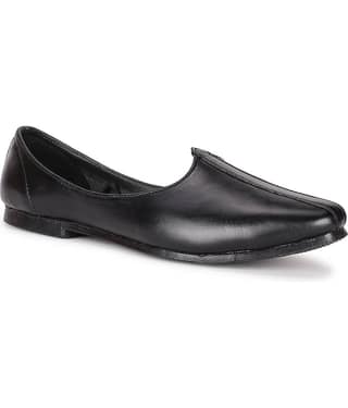 Bata Black Men's Mojaris
