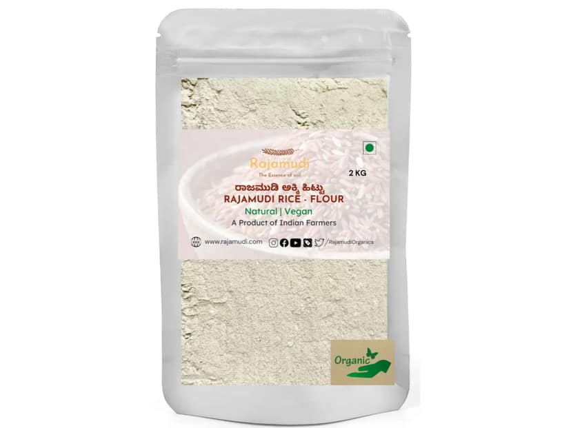 Rajamudi Organics Rice Flour - 2 Kilogram