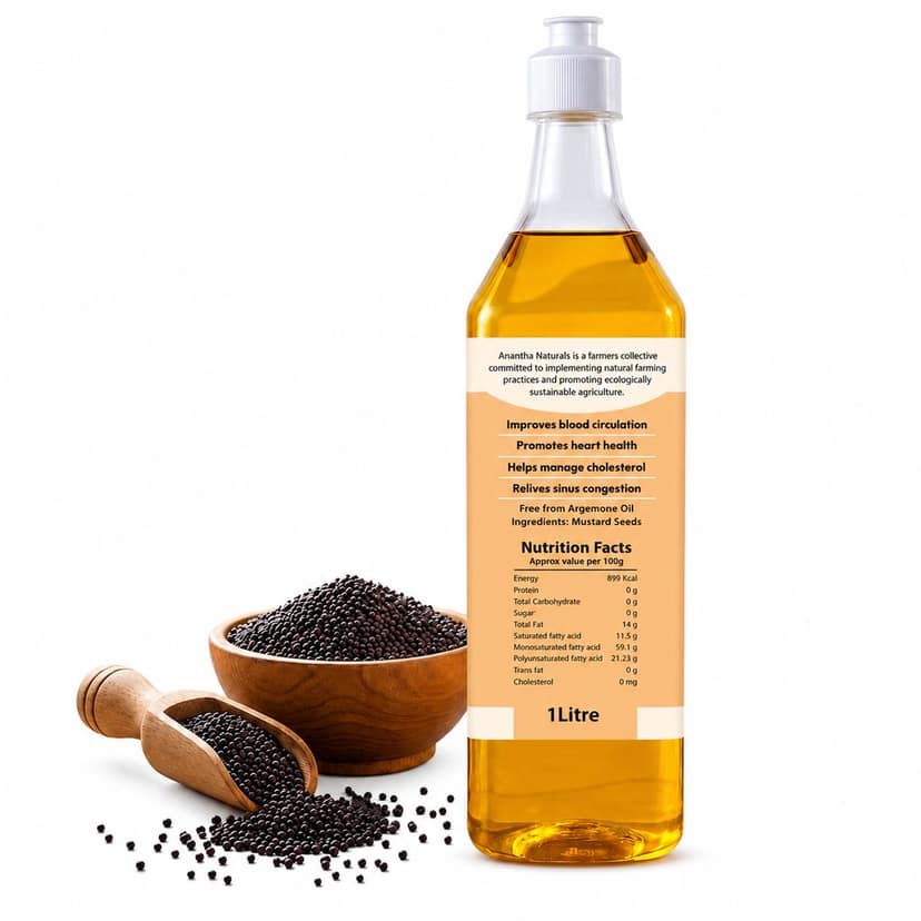 Mustard oil view 3