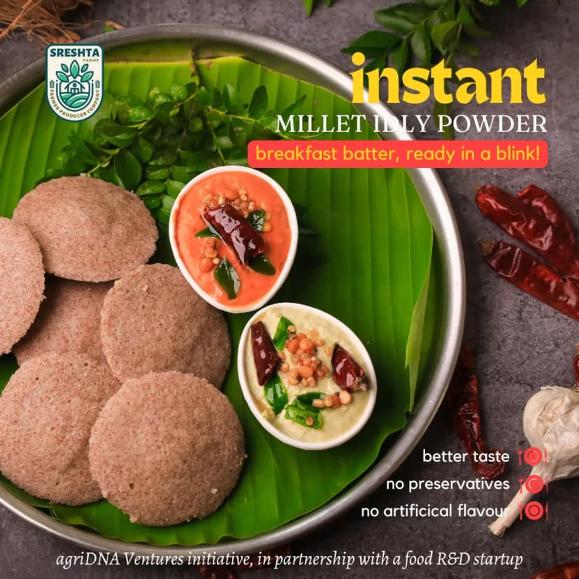 Sreshta Farms Instant Multi Millet Idly Powder view 3