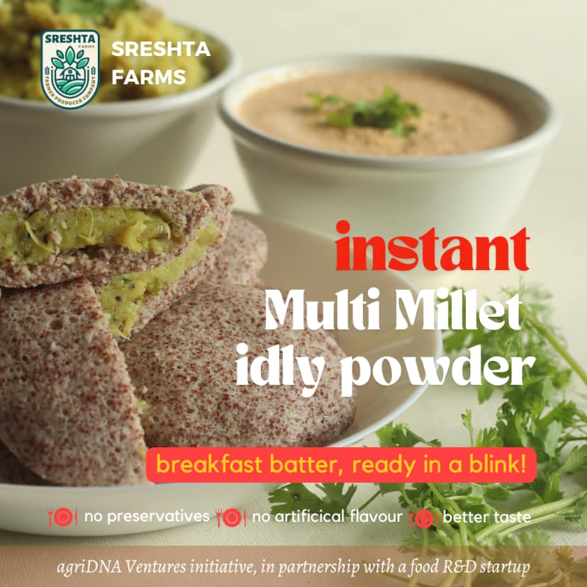 Sreshta Farms Instant Multi Millet Idly Powder view 4