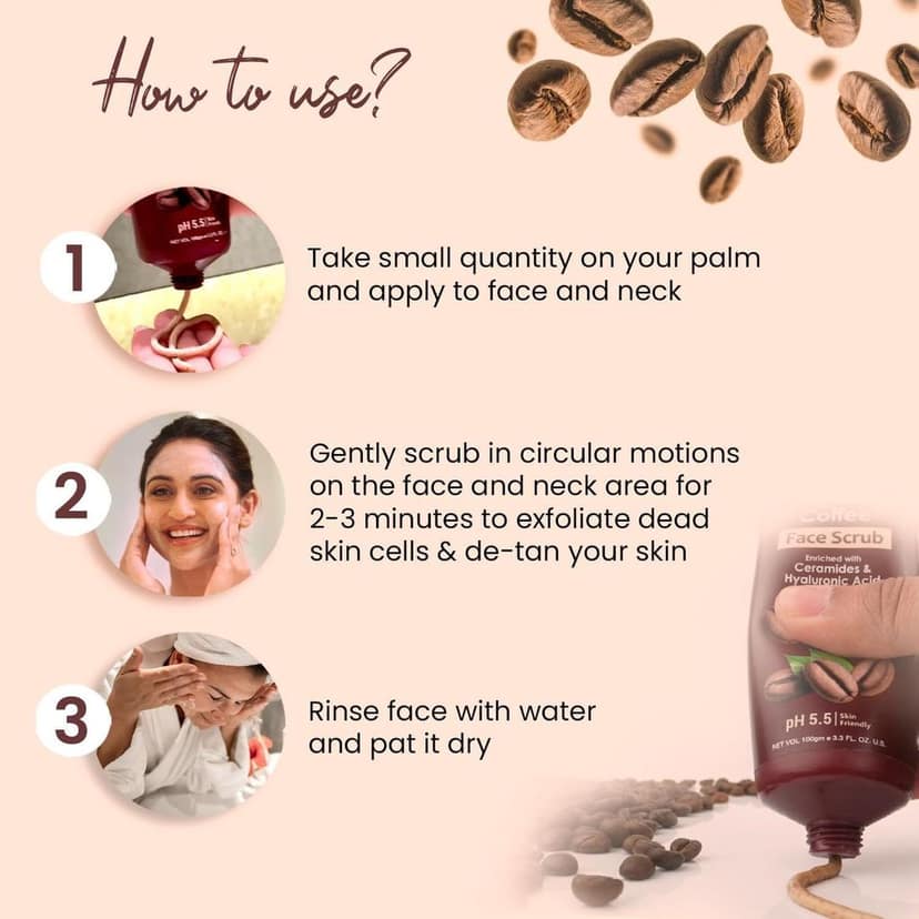 Bryan & Candy Coffee Face Scrub 100Gm view 5